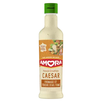 Sauce crudité caesar AMORA, flacon de 380ml
