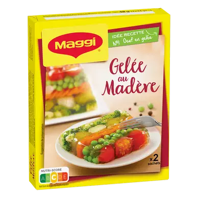 Gelée au madère MAGGI 2 sachets de 24g 1 litre
