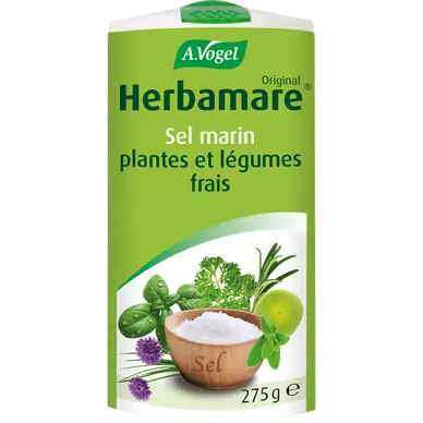 Sel marin aux légumes et herbes fraîche HERBAMARE, boîte de 275g