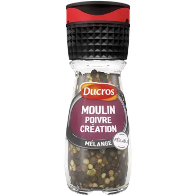 Poivre création n°8 DUCROS, moulin de 34g