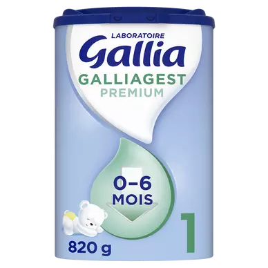 GALLIA GALLIAGEST - Galliagest Premium 1, de 0 à 6 mois - 820g