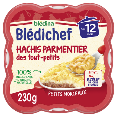 BLEDINA BLEDICHEF - Hachis parmentier, dès 12 mois - 230g