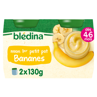 BLEDINA - Baes, de 4 à 6 mois - 2x130g