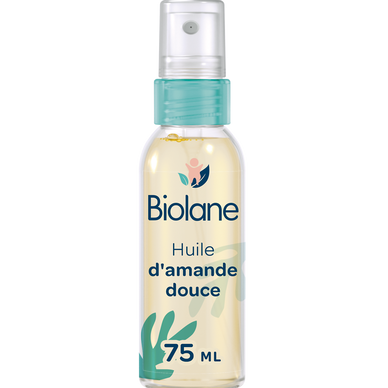 Huile d'amande douce BIOLANE, 75ml