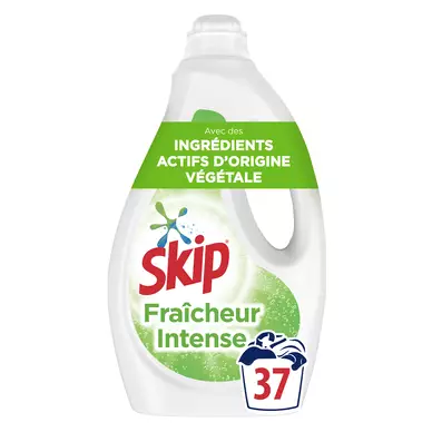SKIP - Lessive liquide - Fresh Clean - 37 lavages - 1.665 l