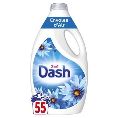 Lessive liquide Envolée d'Air DASH - x55 lavages