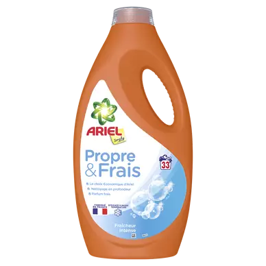 ARIEL - Lessive liquide - Fraicheur Intense - 33 lavages - 1,485 l