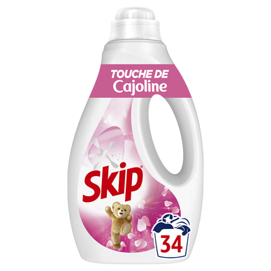 SKIP - Lessive liquide - Fraicheur de Coton - 34 lavages - 1.53 l