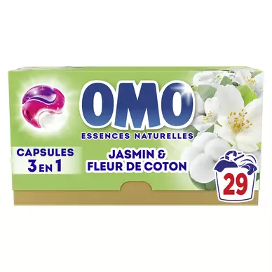 Lessive capsules air OMO - 29 lavages
