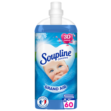 Assouplissant concentré 3D Grand air SOUPLINE 1,35l