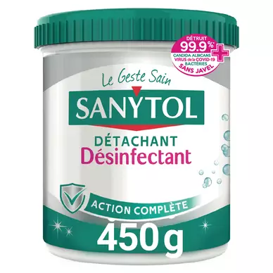 Poudre détachante désinfectante SANYTOL, 450g