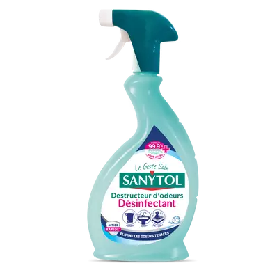 Déstructeur d'odeurs désinfectant SANYTOL, 500ml