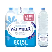 Eau minérale naturelle WATTWILLER, 6x1,5l