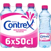 Eau minérale naturelle CONTREX - 6x50cl