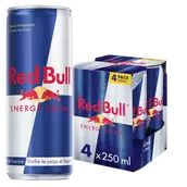 Boisson énergisante RED BULL, Pack 4x250ml