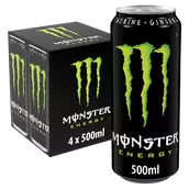 Boisson énergisante MONSTER Energy - Pack Canettes 4x50cl
