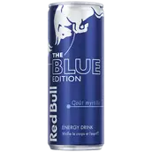 Boisson énergisante goût Myrtille Blue Edition RED BULL, Canette 250ml