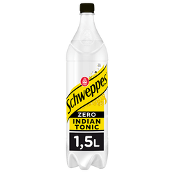 Soda Zero Indian Tonic SCHWEPPES - la bouteille de 1,5L