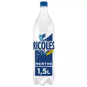 Soda saveur Menthe RICQLES - la bouteille de 1,5L