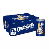 Soda à l'orange ORANGINA - le pack de 6 bouteilles de 25cl