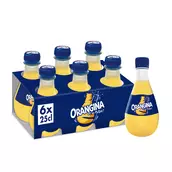 Soda à l'orange ORANGINA - le pack de 6 bouteilles de 25cl