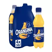 Soda à l'orange ORANGINA - le pack de 4 bouteilles de 50cl