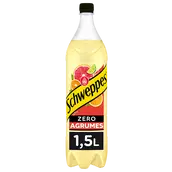 Soda Zero saveur Agrumes SCHWEPPES - la bouteille de 1,5L