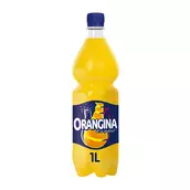 Soda à l'orange ORANGINA - la bouteille de 1L