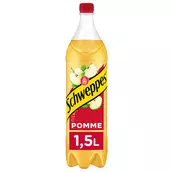 Soda saveur Pomme SCHWEPPES - la bouteille de 1,5L