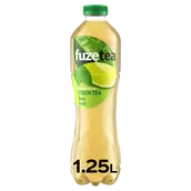 Boisson au thé FUZETEA Menthe Citron vert - Bouteille 1,25l