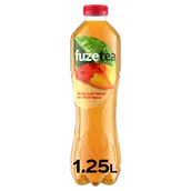 Boisson au thé FUZETEA Pêche Hibiscus - Bouteille 1,25l