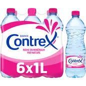 Eau minérale naturelle CONTREX - 6x1L