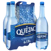 Eau minérale naturelle gazeuse QUEZAC - 6x1,15L