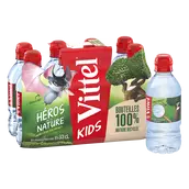 Eau minérale naturelle VITTEL - 8x33cl