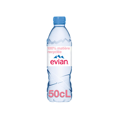 Evian Eau minérale naturelle 50 cl Pk 24