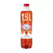 Eau aromatisée au jus de fruits fraise CRISTALINE 1,5 litre