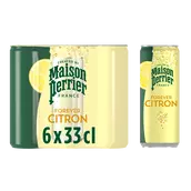 Boisson Gazeuse aromatisée Citron MAISON PERRIER FOREVER 6x33cl