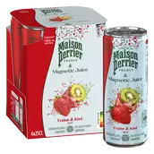 Boisson Gazeuse Fraise Kiwi MAISON PERRIER MAGNETIC JUICE 4x25cl