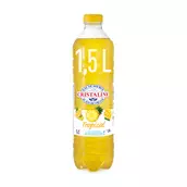 Eau aromatisée au jus de fruits tropical CRISTALINE, bouteille de 1,5l