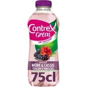 Eau aromatisée Mûre Cassis Hibiscus CONTREX GREEN - 75cl