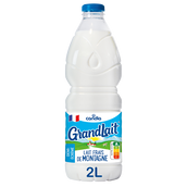 Lait frais de Montagne demi-écrémé CANDIA GRANDLAIT - 2L