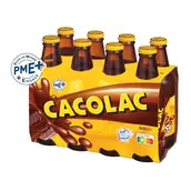 Boisson lactée chocolat source de calcium CACOLAC - 8x20 cl