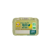 Gros oeufs BIO L'OEUF DE NOS VILLAGES - Boîte de 6