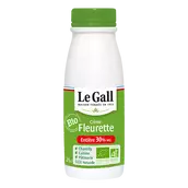 Crème fraîche fleurette bio LE GALL, 30%MG - 25cl