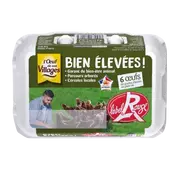 Gros Oeufs Plein air Label rouge L'OEUF DE NOS VILLAGES- Boîte de 6