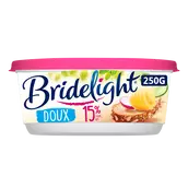 Matière grasse à tartiner doux BRIDELIGHT, 15%MG, plaquette 250g