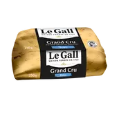 Beurre doux de baratte cru LE GALL, 82%mg, plaquette de 250g