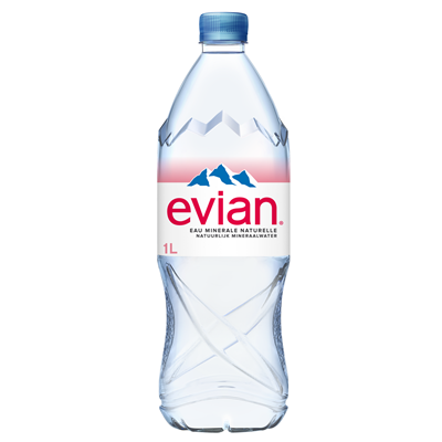 Evian Eau minérale naturelle 6 x 1 L