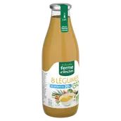 Soupe 8 légumes BIO sel réduit 30%, bouteille, 985ml