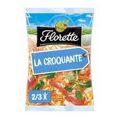 La Croquante, crudités(carotte,chou blanc,maïs,mâche), FLORETTE, sachet, 180g
